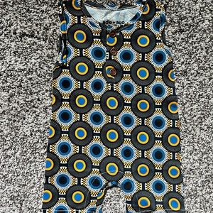 Ade + Ayo 3-6 Month Shorty Romper